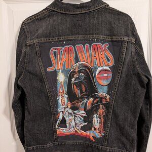 STAR WARS x GAP black denim jacket with stretch